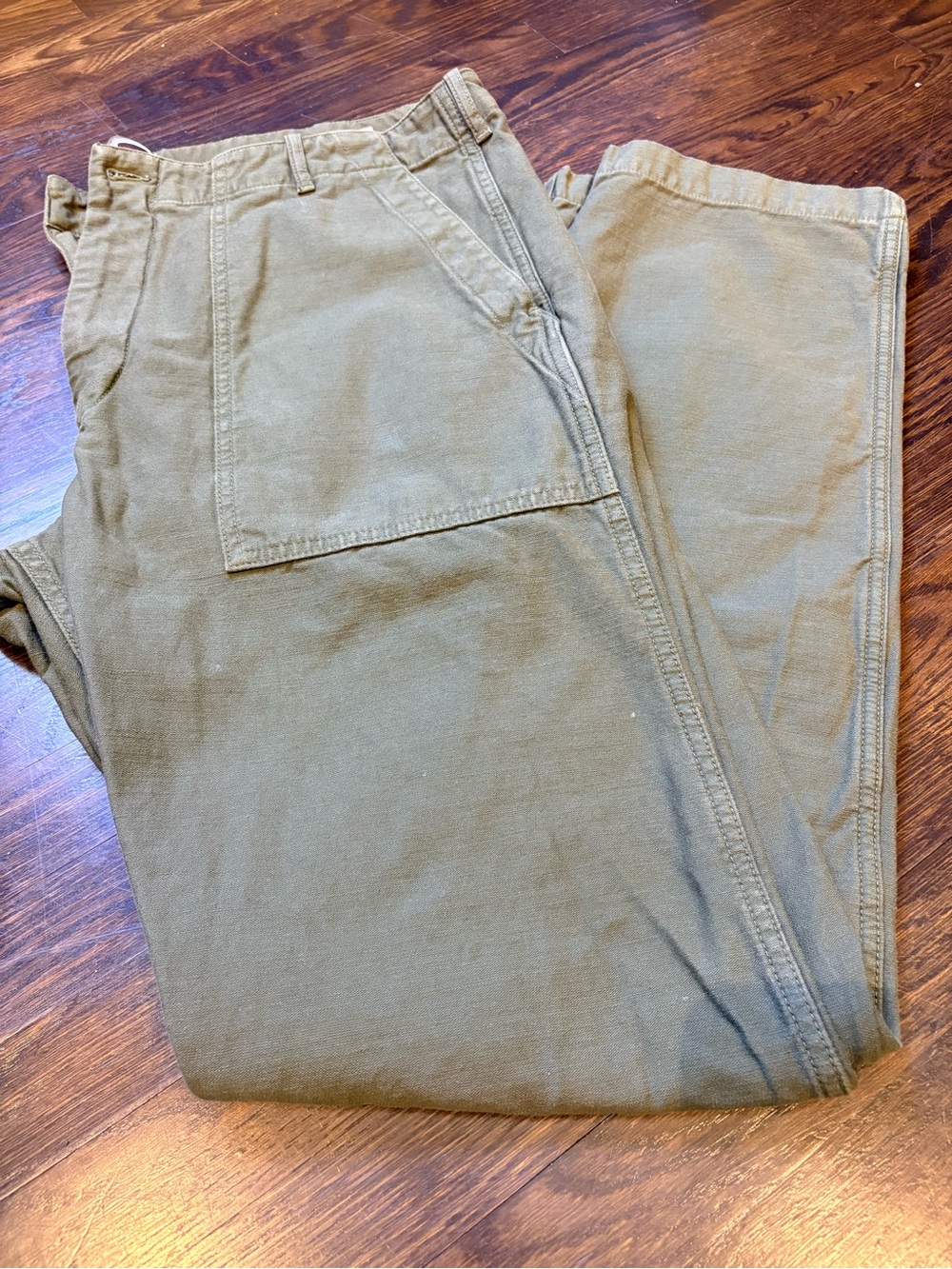 Tellason Olive Green size 38 Fatigue Pants
